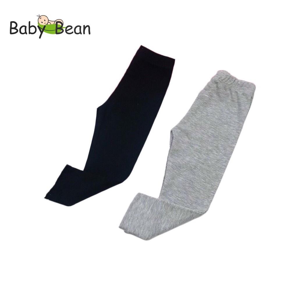 Quần Legging Bé Gái Dài Ôm thun 4 chiều Co Giãn BabyBean