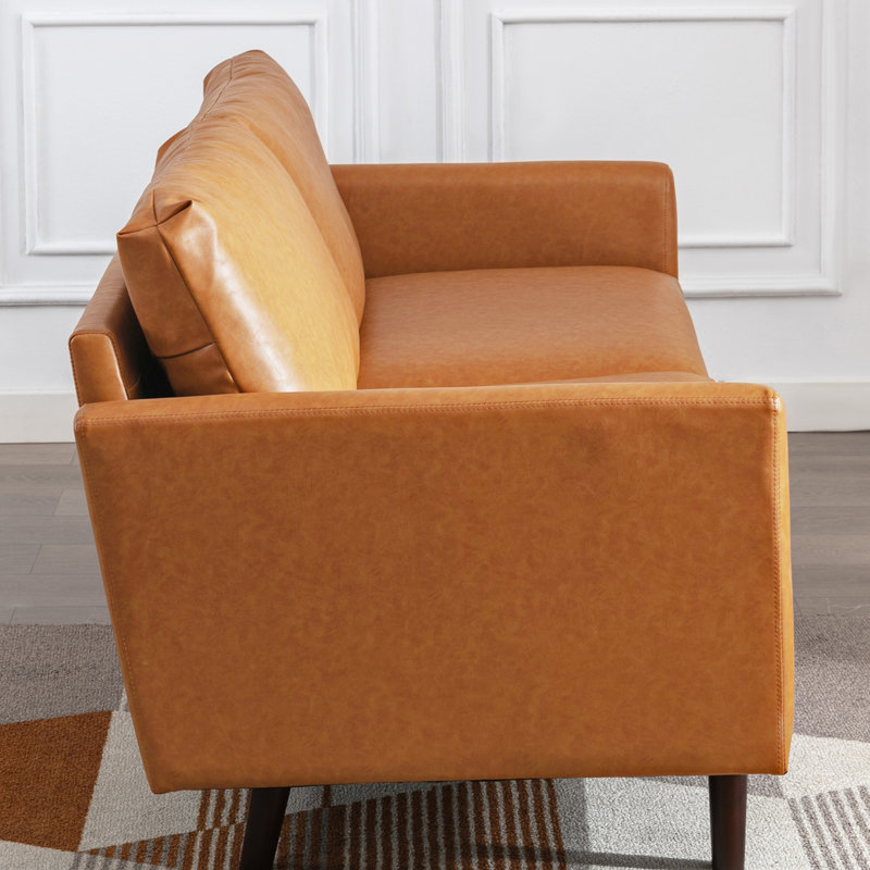Sofa băng kiểu da Juno Sofa kèm 2 đôn 1m89 x 74 cm gối như hình