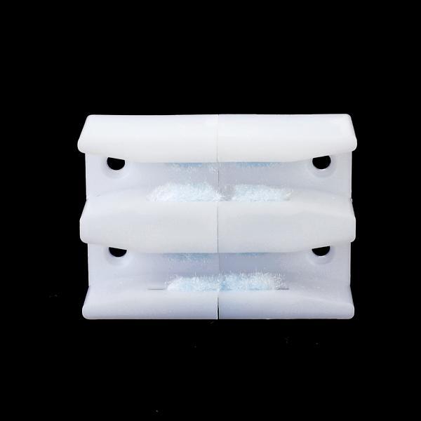 6X Sliding Glass Door Floor Guide for 6 10mm Glass Thickness