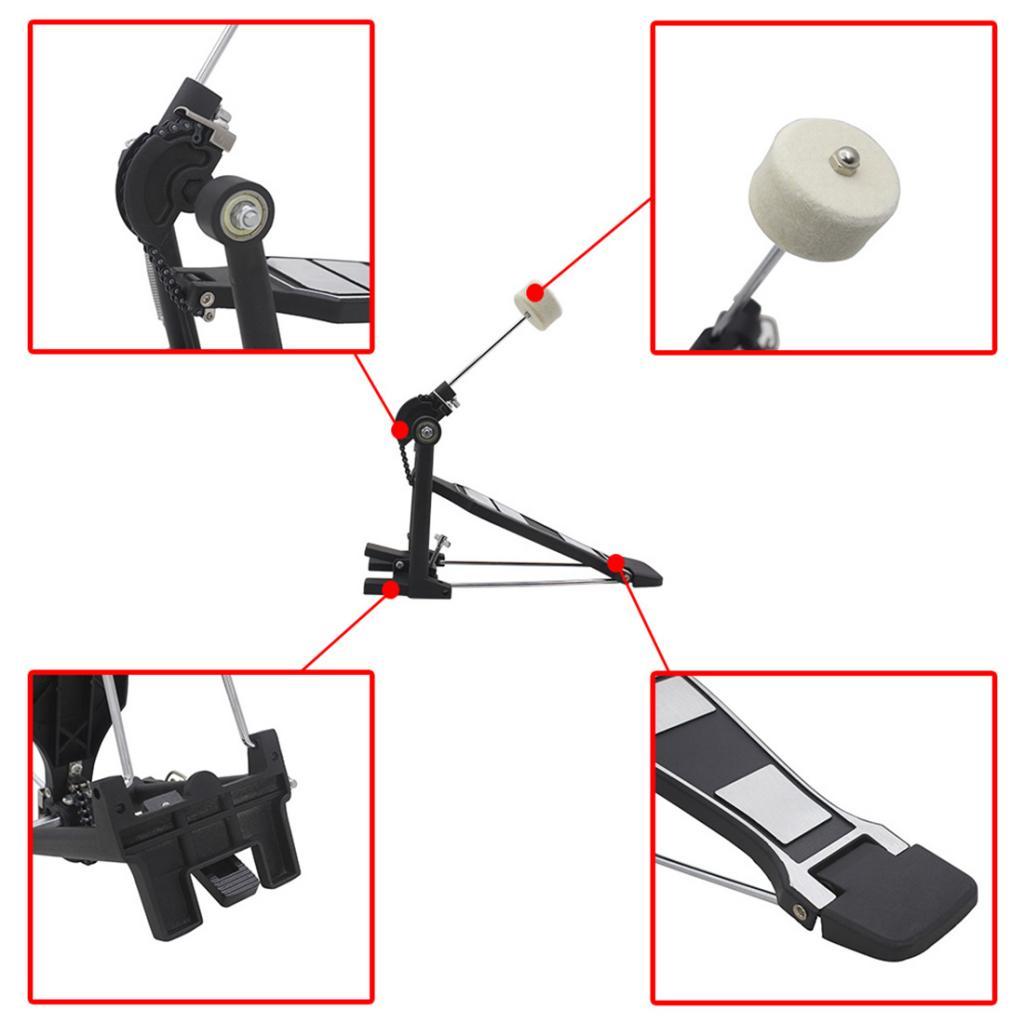 Economy Single Foot Pedal Wool Drum Beater Single Chain Drive Replacement