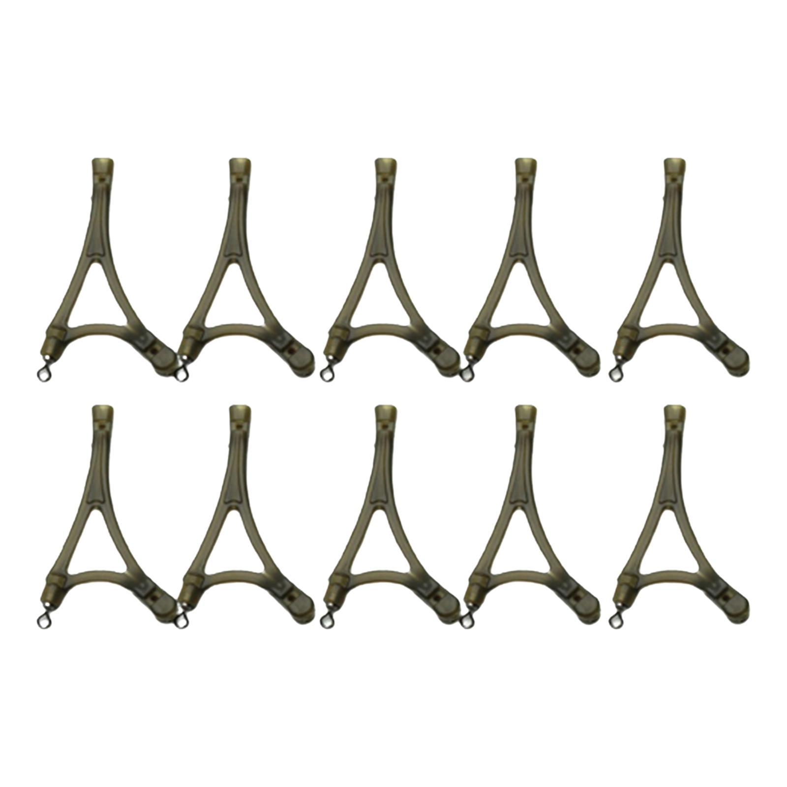 10PCS Carp Fishing Accessories Anti Sleeves for Carp Feeder Fishing Helicopter Hair Rigs Bead Fishing Tackle Equipment