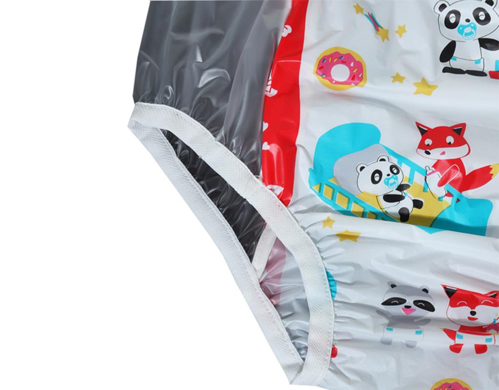 2021 ABDL Miếng Tã Quần Cáo Đỏ Tã Nhựa Pvc Có Thể Tái Sử Dụng Cho Bé Onesize Nhựa Bikini Quần DDLG Trưởng Thành Bebe Mới Quần Lót Tã miễn Phí