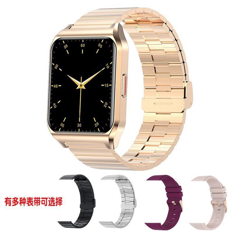 Phong cách mới nhất mẫu riêng H60 loại màn hình 1.69 inch nhịp tim đồng hồ bluetooth đa chức năng cuộc gọi tập thể dục nhiệt độ cơ thể đồng hồ thông minh