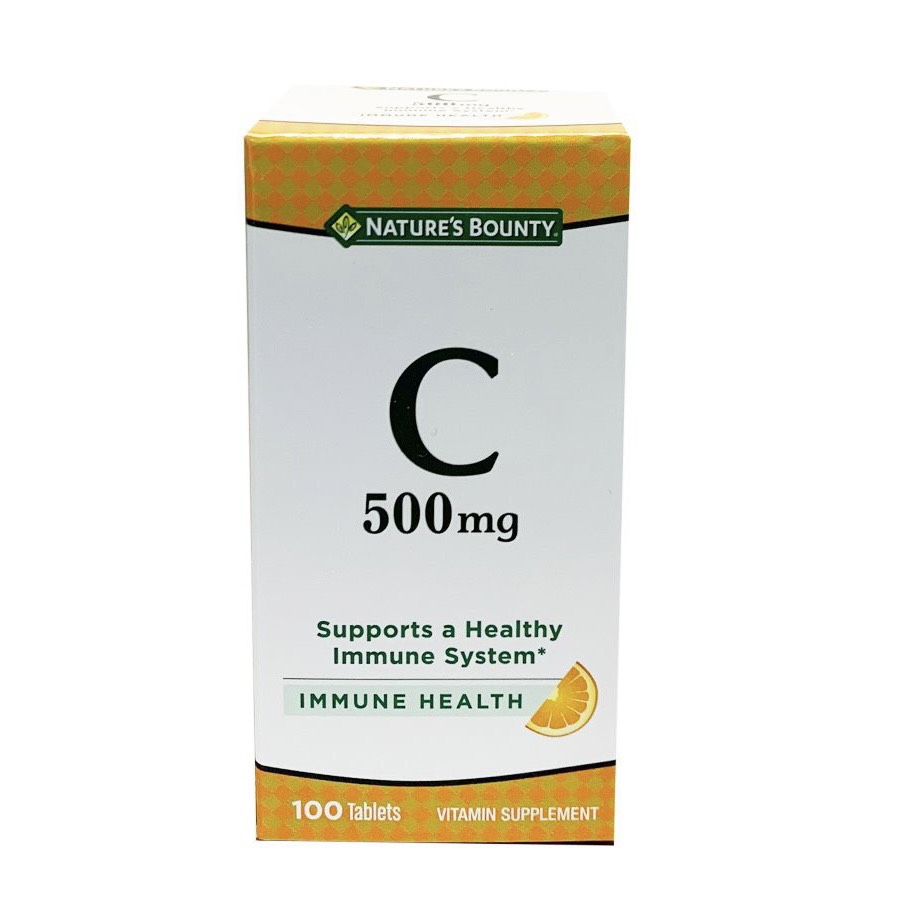 Viên uống bổ sung Vitamin C Nature's Bounty 100 viên chính hãng mỹ