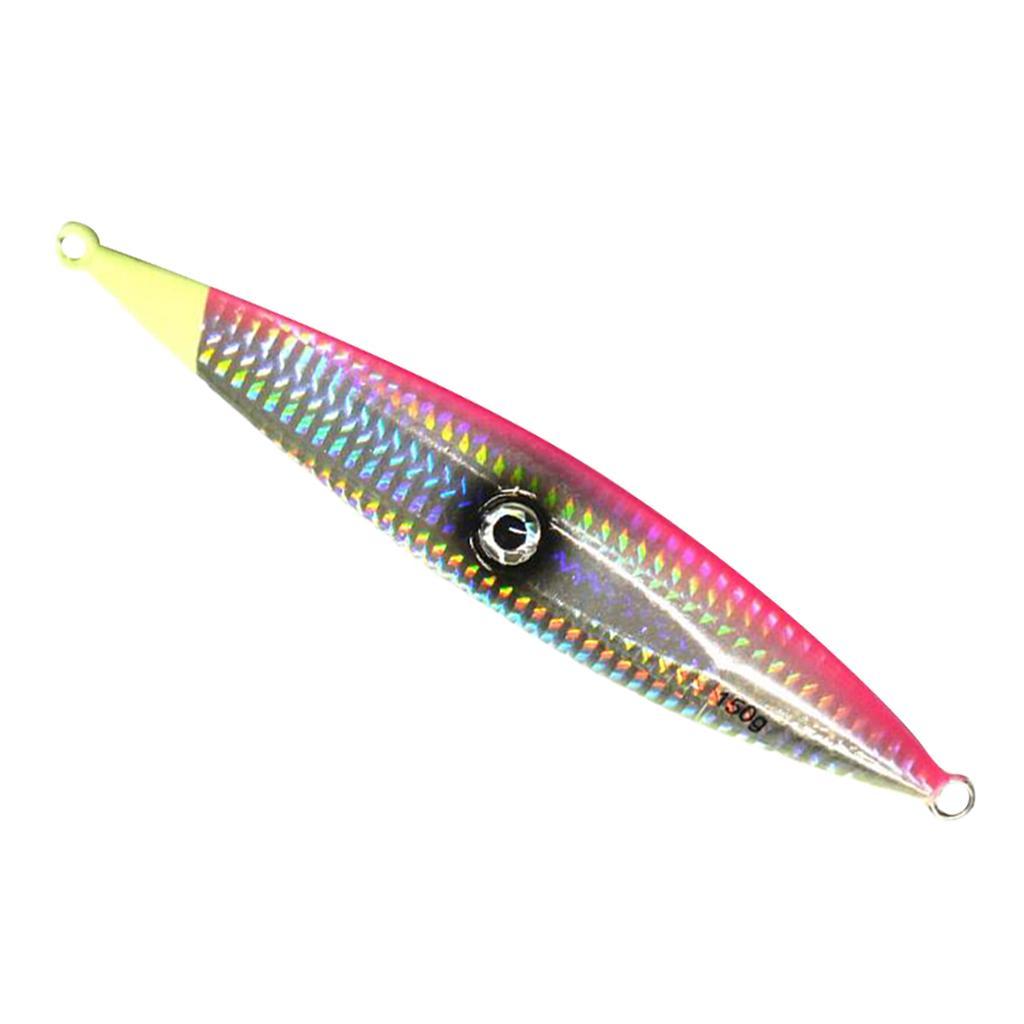 2pcs 150g Heavy Fishing Lures Metal Baits Casting Lures Deep Spoon Bass Jigs