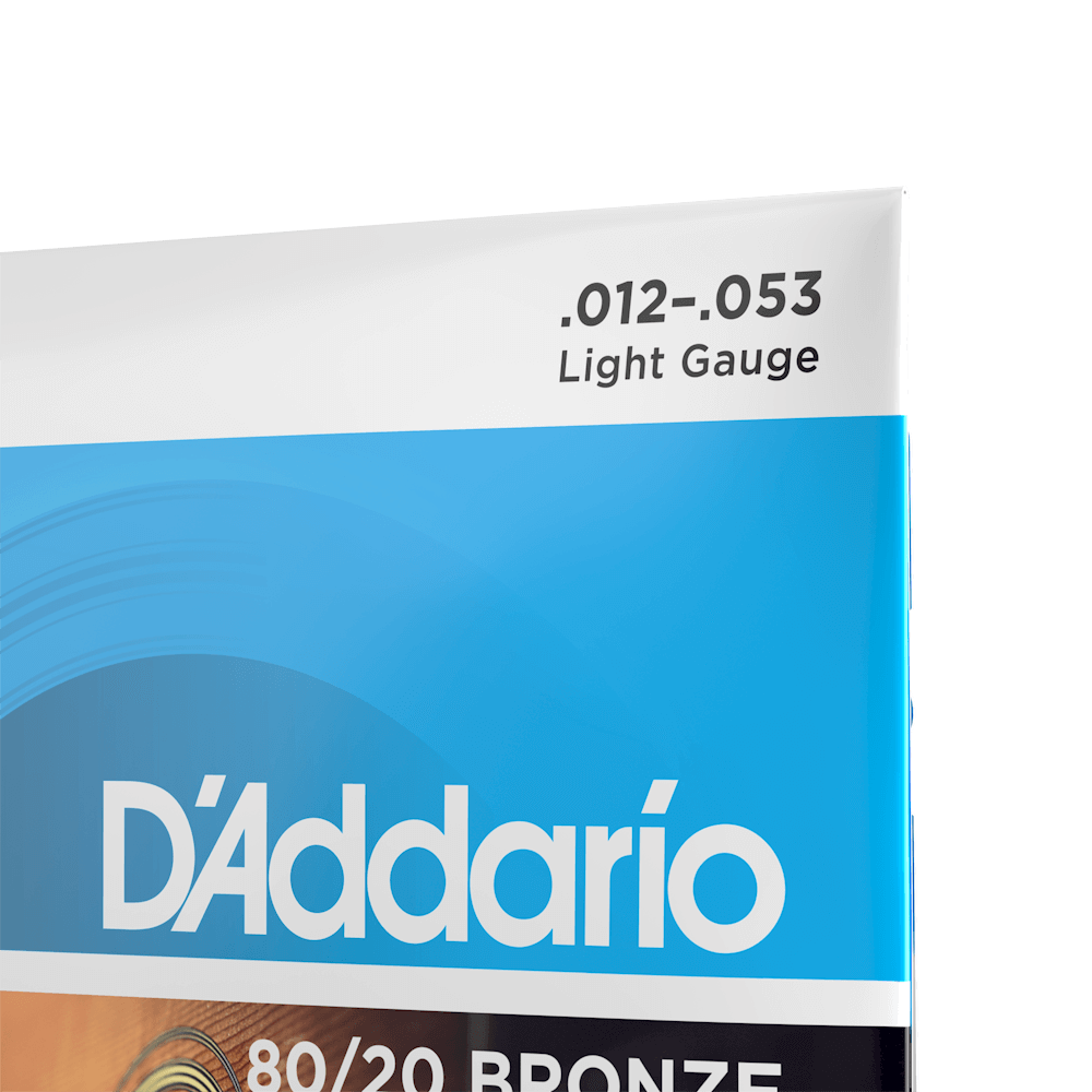 Bộ dây đàn Guitar Acoustic - D'Addario EJ11 - 80/20 Bronze, Light Gauge .012-.053 - Hàng chính hãng