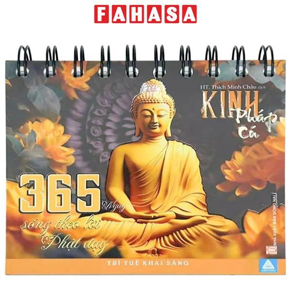 Sách - Kinh Pháp Cú - Trí Tuệ Khai Sáng - 365 Ngày Sống Theo Lời Phật Dạy