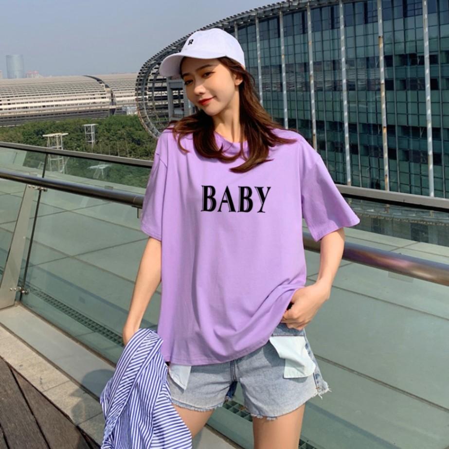 Áo Thun Tay Lỡ In Baby