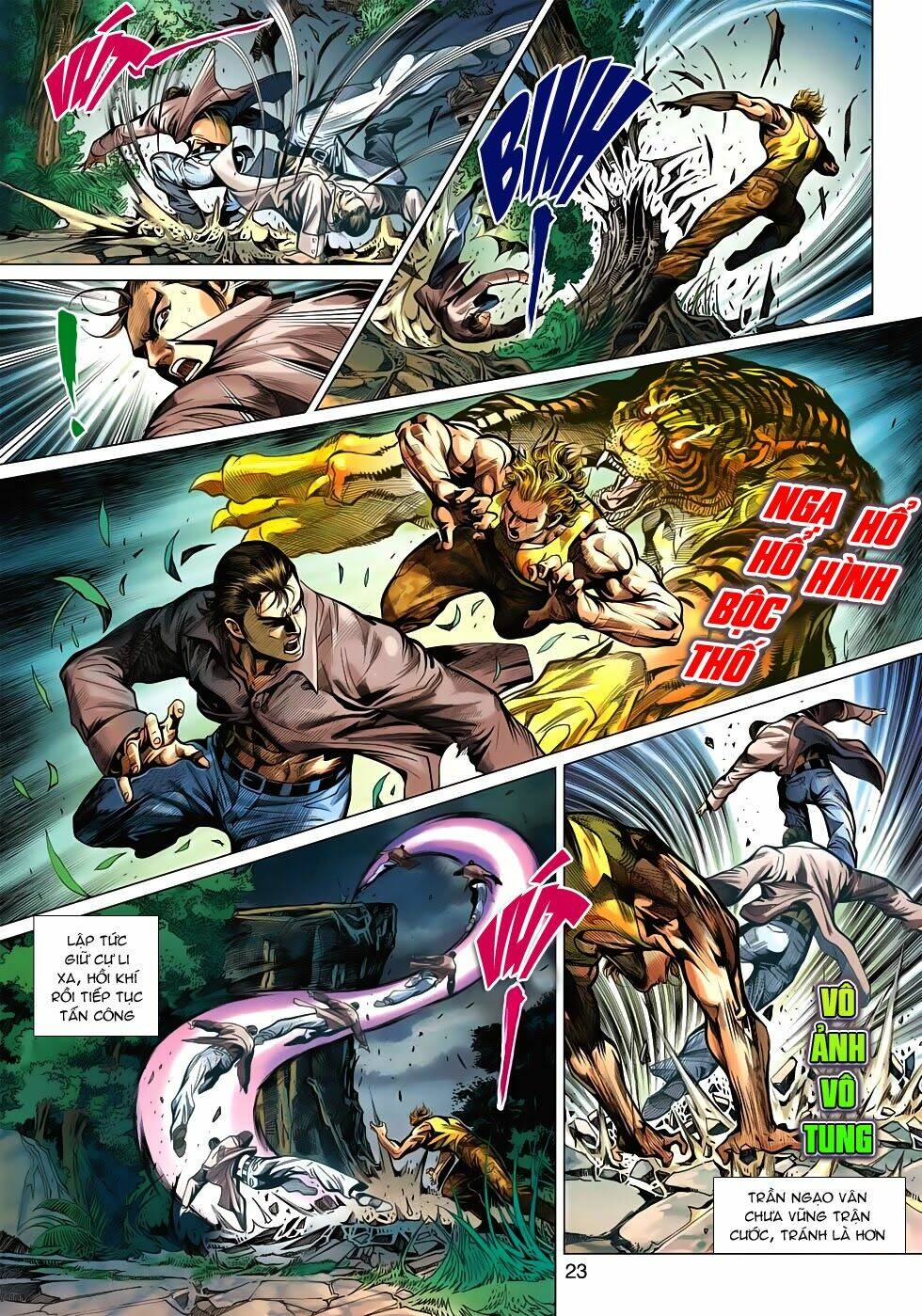 tân tác long hổ môn chapter 520 23