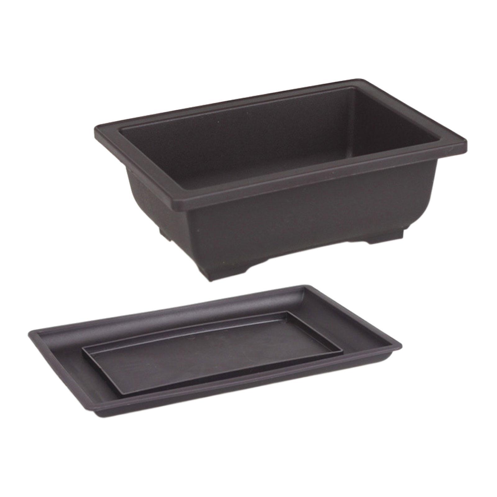 Training Pots with Tray Modern Sturdy Practical Portable for Yard Patio