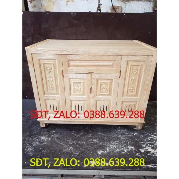 Tủ giày gỗ sồi rộng 1m2