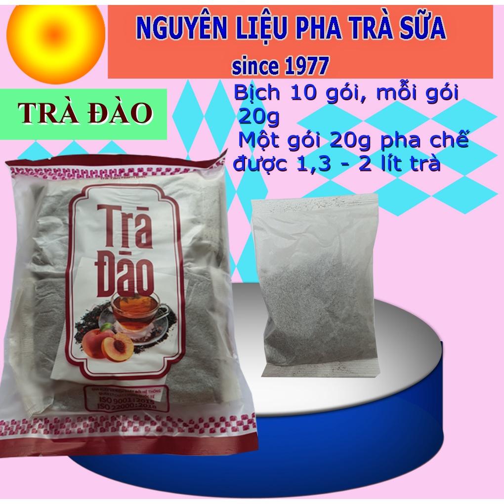 Trà Đào Túi Lọc Aka Tân Nam Bắc Gói 10 Túi/Nguyên Liệu Làm Trà Sữa trà đào cam sả