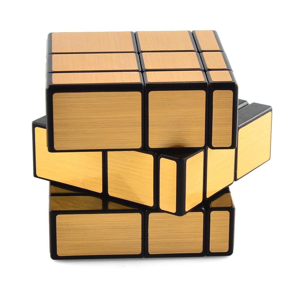 Đồ chơi Rubik 3x3x3 Mirror - Tráng Gương Vàng Cao Cấp ( 2 Màu Vàng, Bạc)