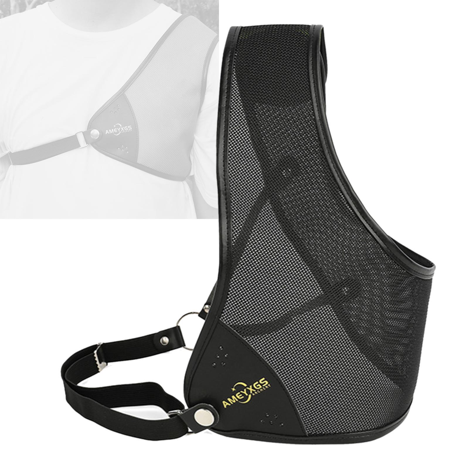 Archery Chest Protection Guard Adjustable Chest Protector for Longbow Hunting Accessories