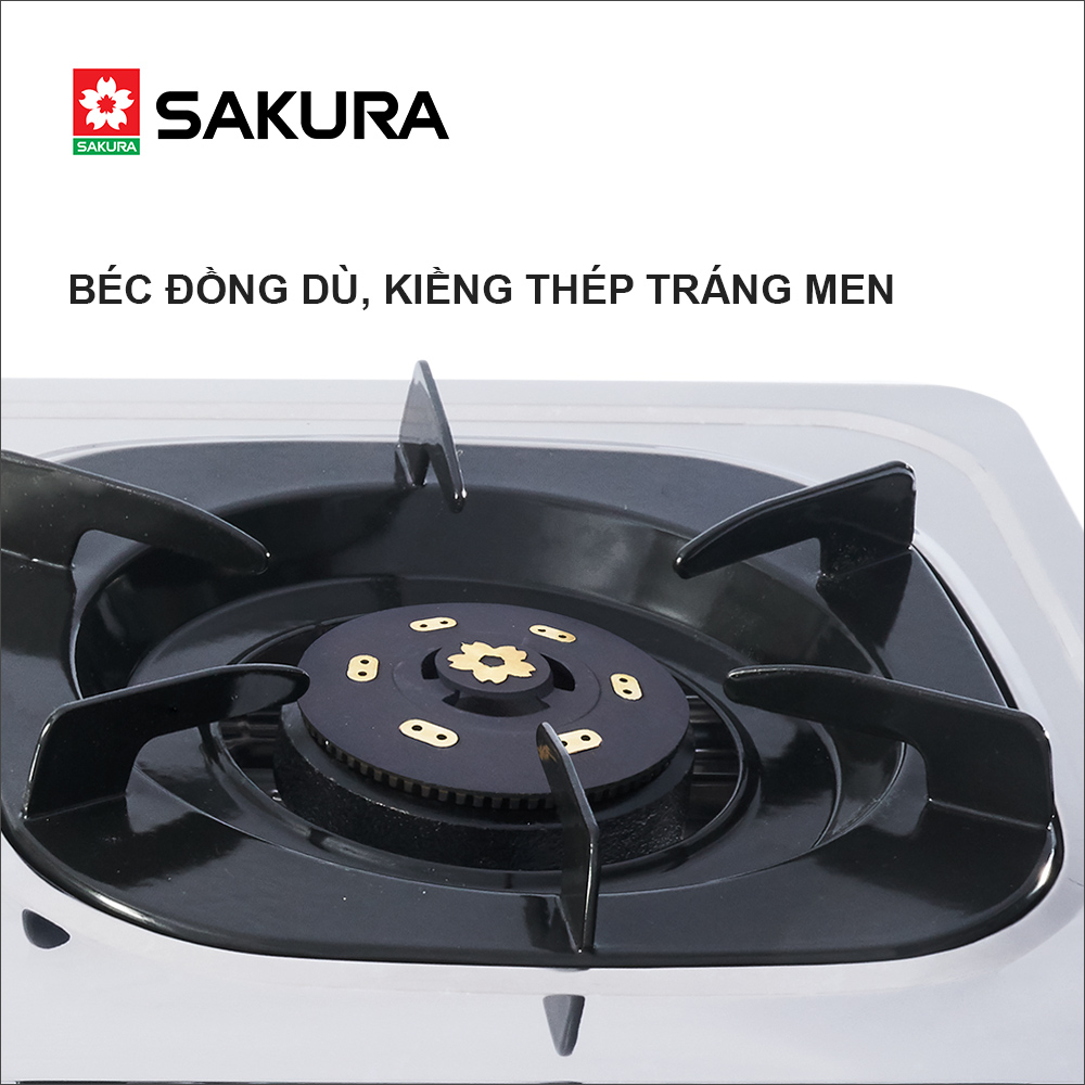 Bếp Gas Dương SAKURA SA-520AS Hàng Chính Hãng