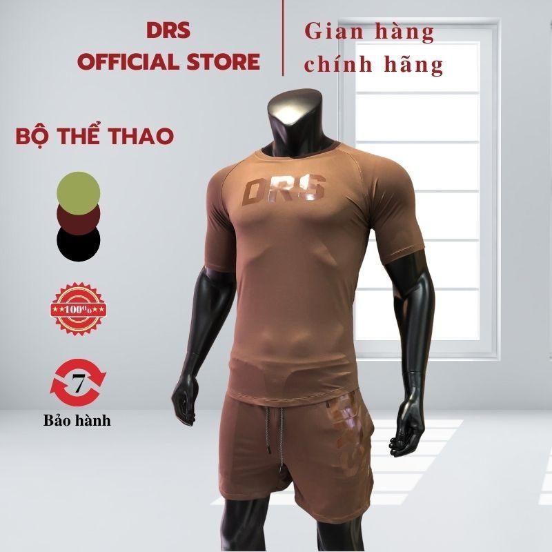 Bộ thể thao nam DRCB80 đồ bộ tập gym DRS quần áo thể thao co giãn 4 chiều thấm hút mồ hôi , thoáng mát