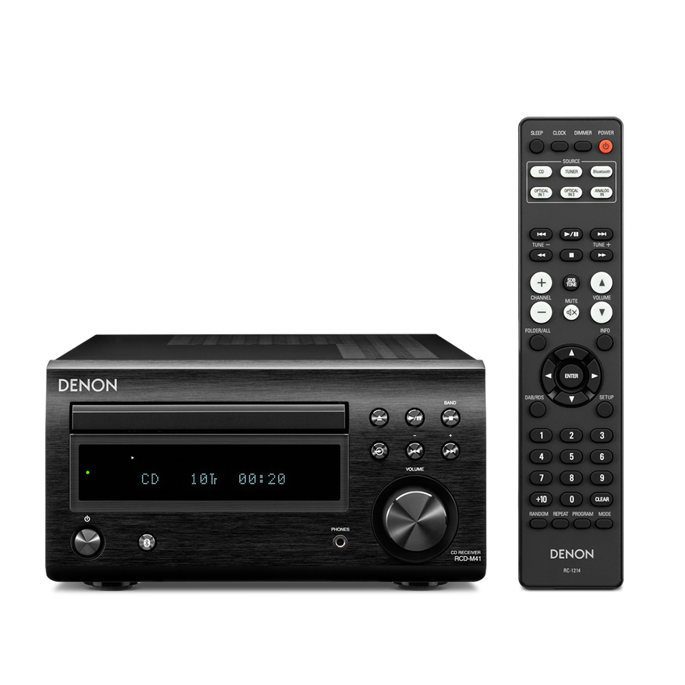 Dàn nghe nhạc CD Mini DENON D M41 - Hàng chính hãng