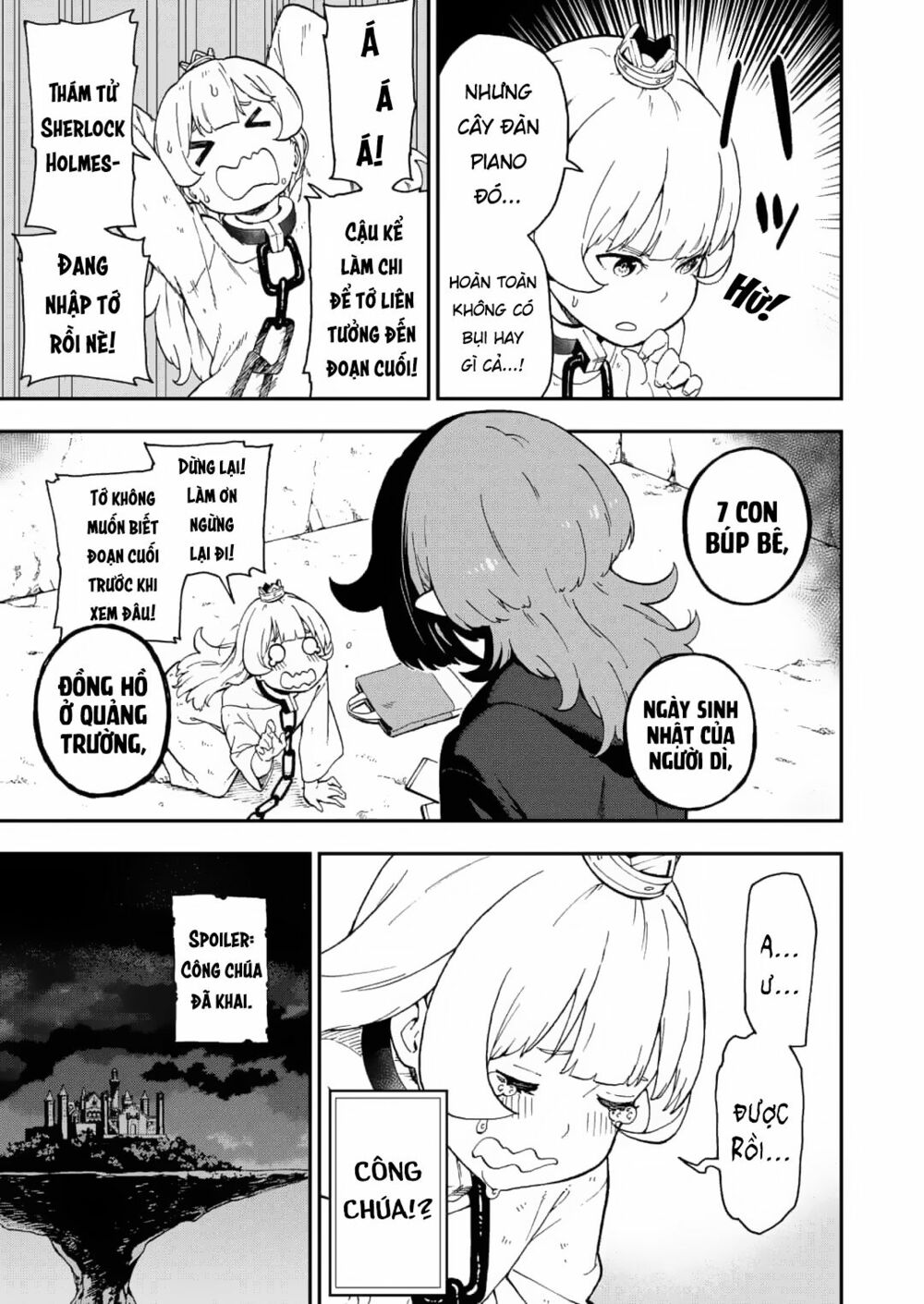 đến giờ "thẩm vấn" rồi, thưa công chúa! chapter 25 9