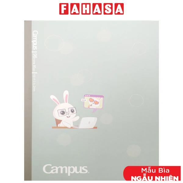 Tập Rabbit - 4 Ô Ly - 96 Trang 80gsm - Campus NB-A5OL96RA2 (Mẫu Màu Giao Ngẫu Nhiên)