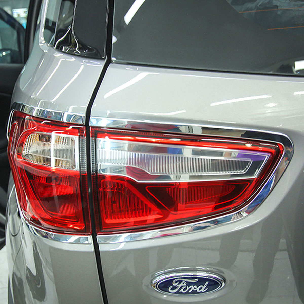 Ốp Viền Đèn Pha, Hậu Mạ Crom Dành Cho Xe Ô Tô Ecosport 2018-2020