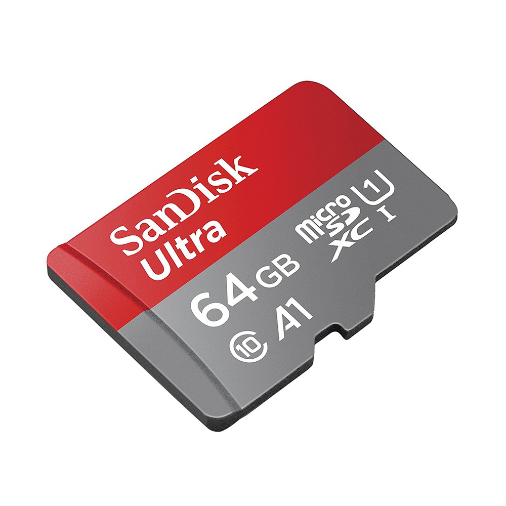 Thẻ Nhớ SanDisk 64GB Micro SDXC A1 Ultra C10 100MB/s - Hàng Chính Hãng