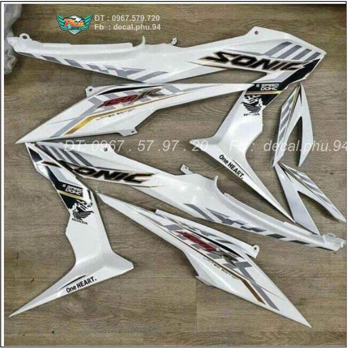 Tem Rời Sonic Trắng đen