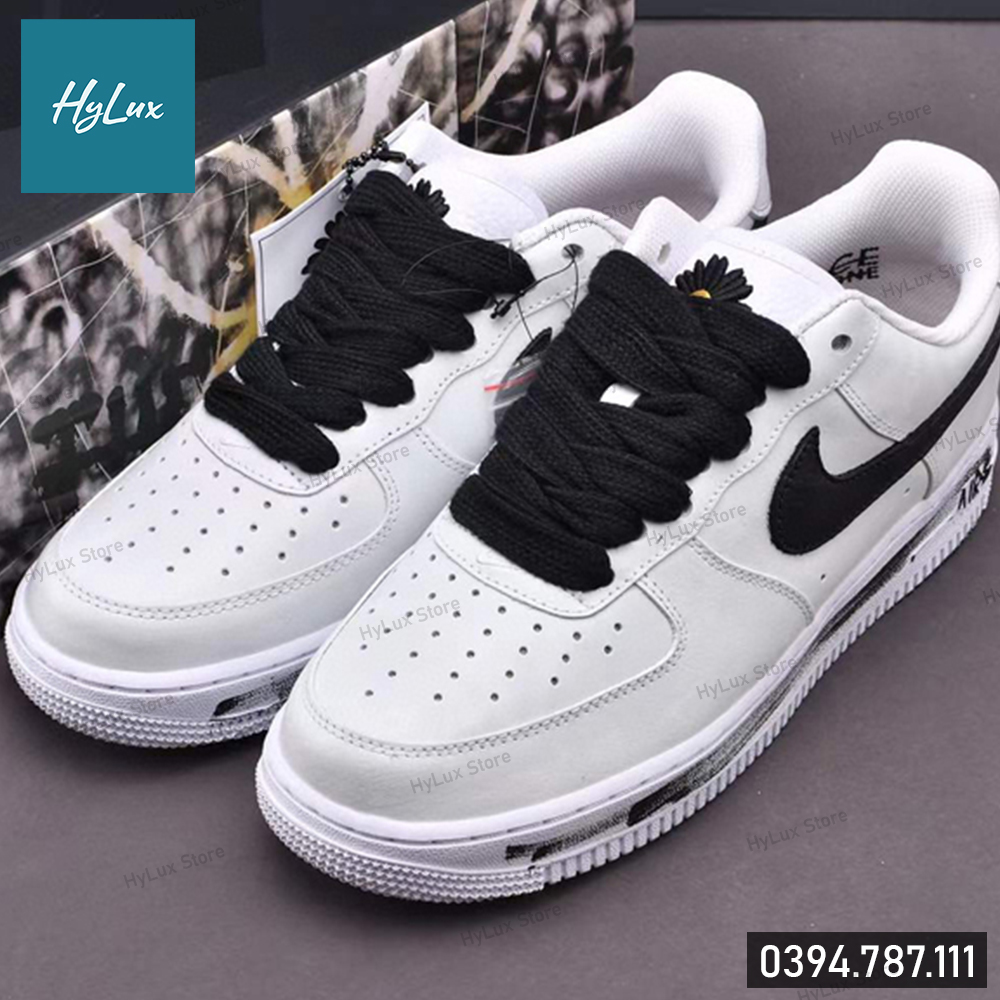 Dây giày Air Force 1 Para Noise - Dây giày hoa cúc G Dragon kèm phụ kiện [ảnh chụp thật