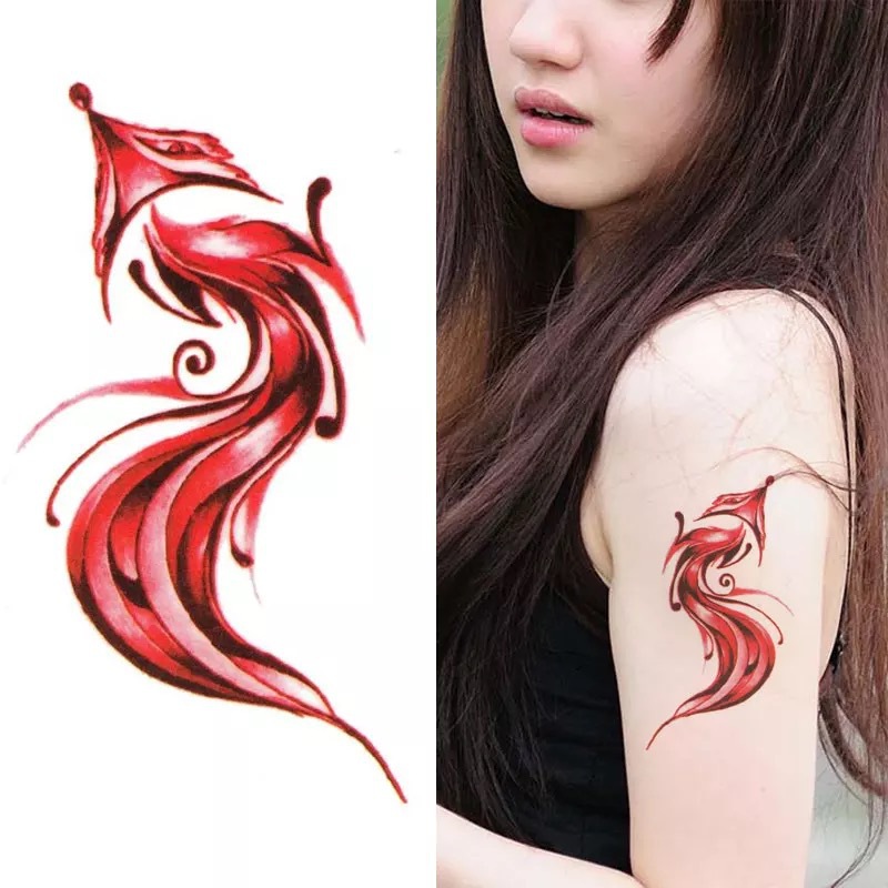 Bộ 30 Miếng Dán Hình Xăm Siêu Xinh, Hình Xăm Đẹp, Hình Xăm Mini Thời Trang HX1