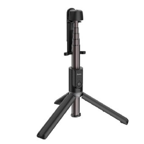 Gậy Tripod Bluetooth xoay 360 độ chụp hình gọn nhẹ tương thích Android, iOS ( Đen)- Hàng chính hãng