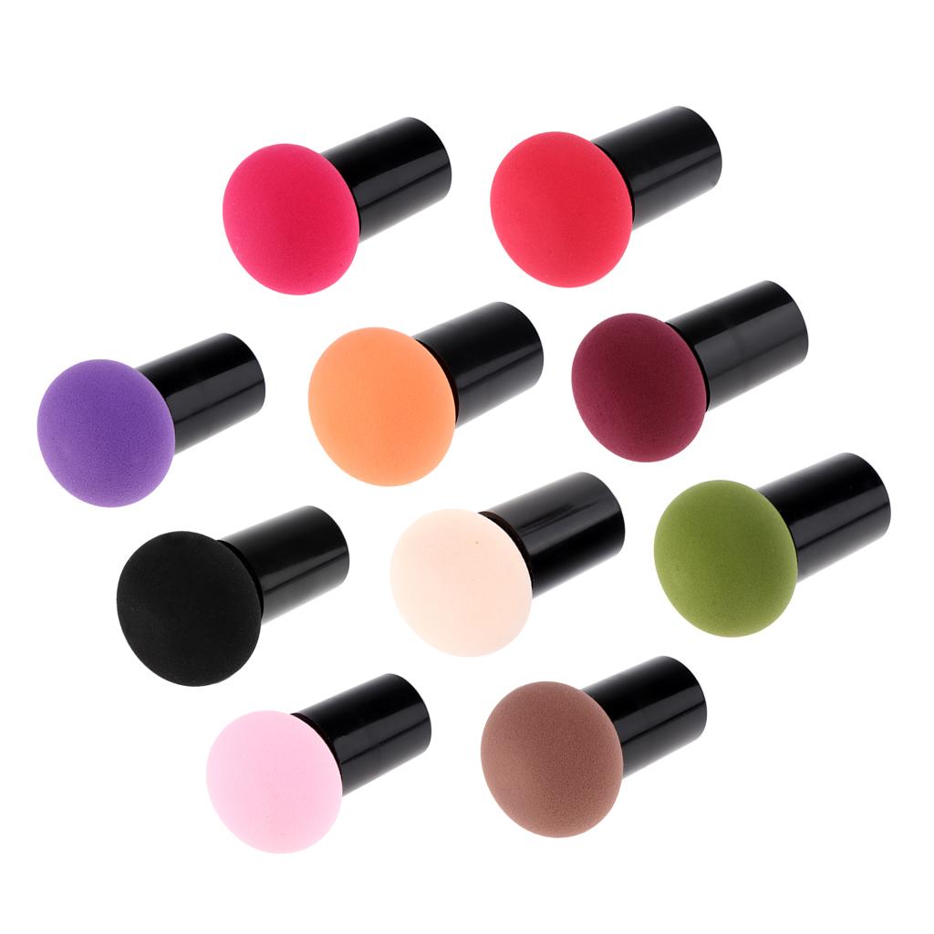 Makeup Sponge Face Makeup Sponge Applicator Travel Round Soft Blender Body Makeup Sponge for Liquid Foundation BB Cream Powder