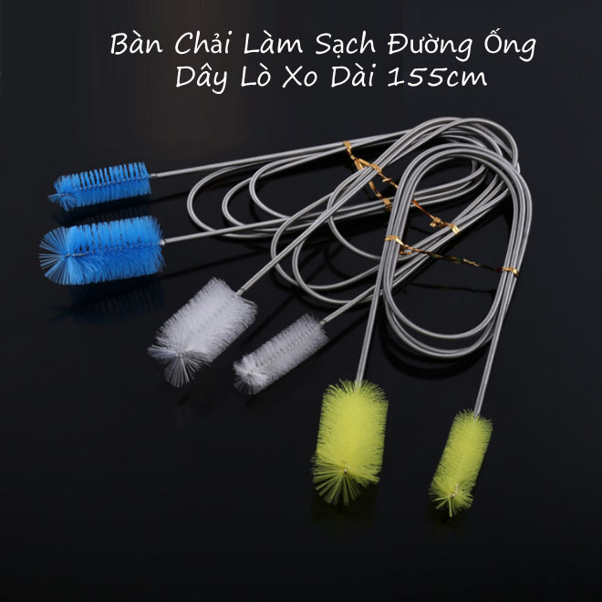 Dây Cọ Vệ Sinh Ống In Out Bể Cá Cảnh - Dây thông tắc ống in out Dài 155cm