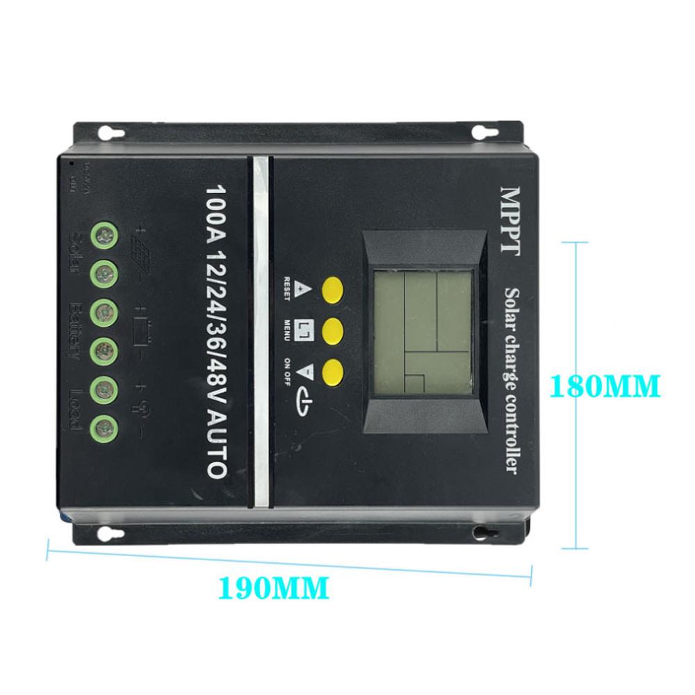 Nhận dạng tự động điện áp Bộ điều khiển MPPT năng lượng mặt trời Màn hình LCD Hệ thống không nối lưới Hệ thống phát điện cho pin lithium có thể sạc lại