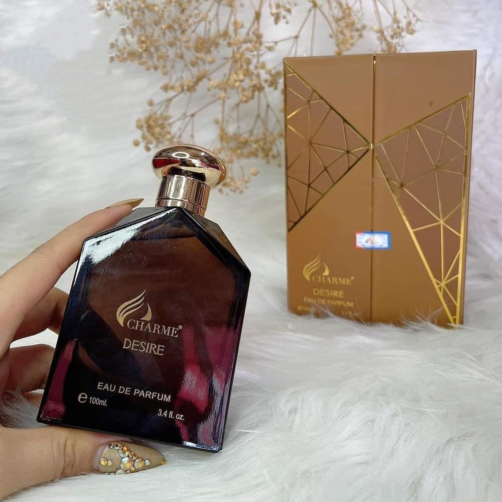 Nước hoa nam thơm lâu, Charme Desire, mùi hương tươi mát, mạnh mẽ, cho chàng năng động,100ml