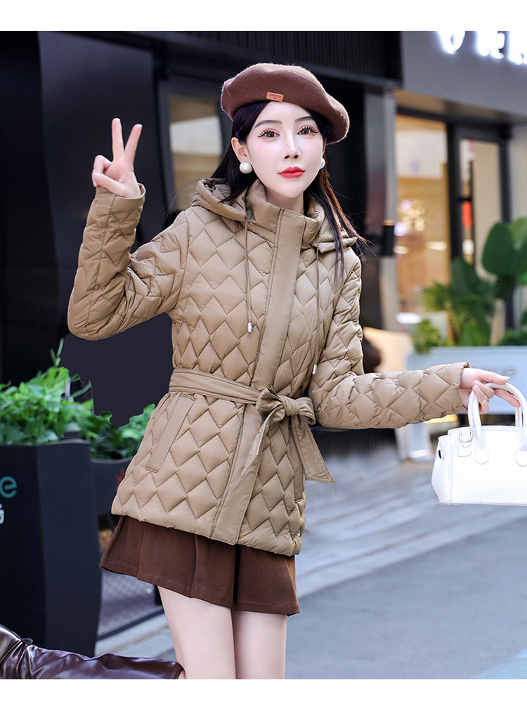 Áo Khoác Phao Cotton Dáng Ngắn Trùm Đầu AK37 - Hàng Quảng Châu Cao Cấp