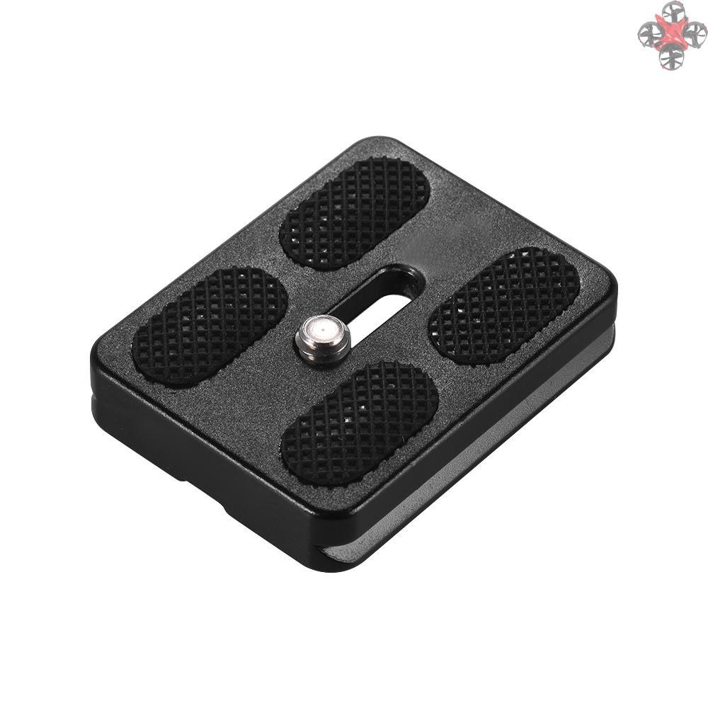 Tấm Tháo Lắp Nhanh Bằng Hợp Kim Nhôm Kích Thước 50x38mm D-50T Qr Với Ốc Vít 1 / 4 Inch Cho Arca Swiss Benro