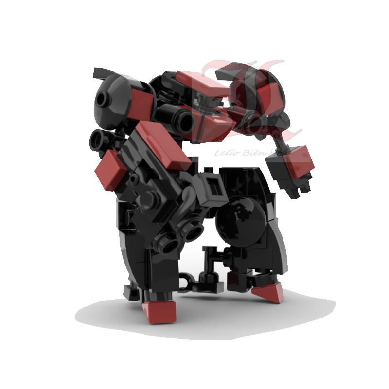 Đồ chơi lắp ráp Robot moc Mech Heller