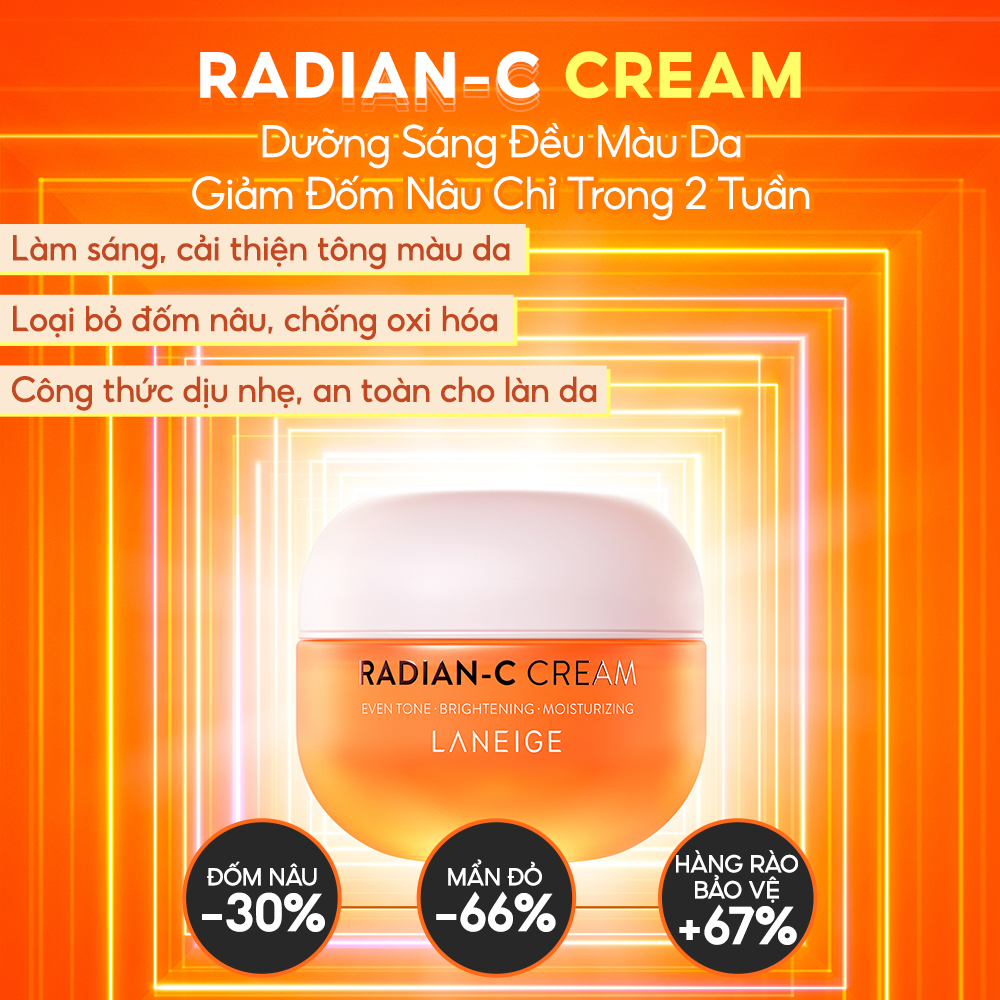 Kem Dưỡng Sáng Da Laneige Radian-C Cream 30ml