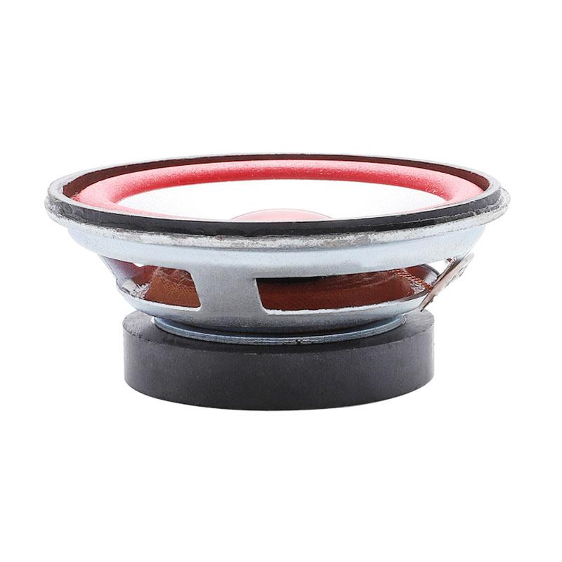 Tenghong 2pcs 2,5 inch 66mm loa phạm vi đầy đủ 4 ohm 5W Red Hat Bluetooth Audio Radio loa cho loa tại nhà