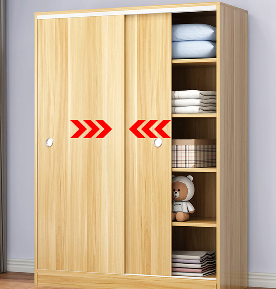 Tủ quần áo cánh trượt bằng gỗ cao cấp