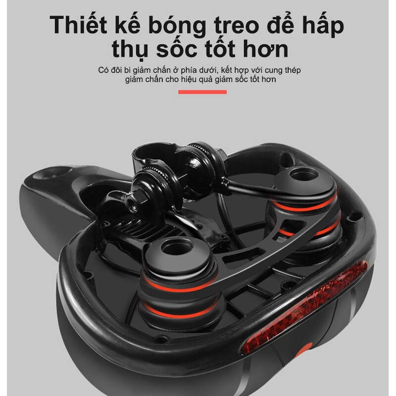 Yên Xe Đạp Thể Thao Siêu Êm | Yên Xe Đạp Cao Cấp Carbon Siêu êm | Phụ Kiện Xe Đạp Giant, Xe Đạp MTB, Xe Đạp Thể Thao | Thoáng Khí - Không Thấm Nước - Hàng Chính Hãng