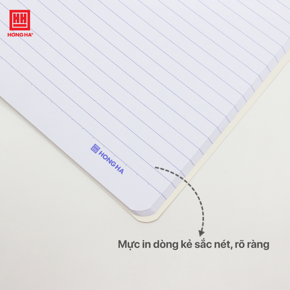 Vở kẻ ngang A4 Hồng Hà Study Tem 120 trang định lượng 70gsm - 1458
