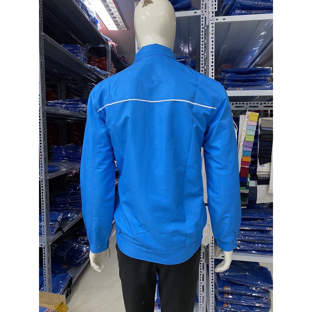 Áo khoác gió đoàn thanh niên cao cấp Ocean Uniform vải da cá, lót lưới bên trong