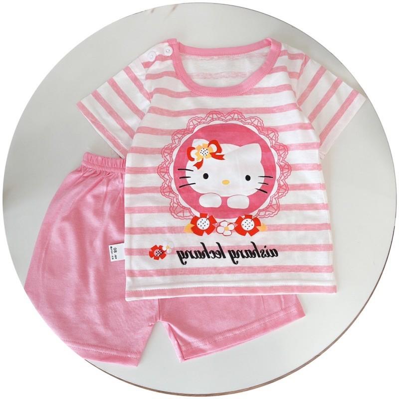 BỘ COTTON BÉ GÁI VÀ BÉ TRAI