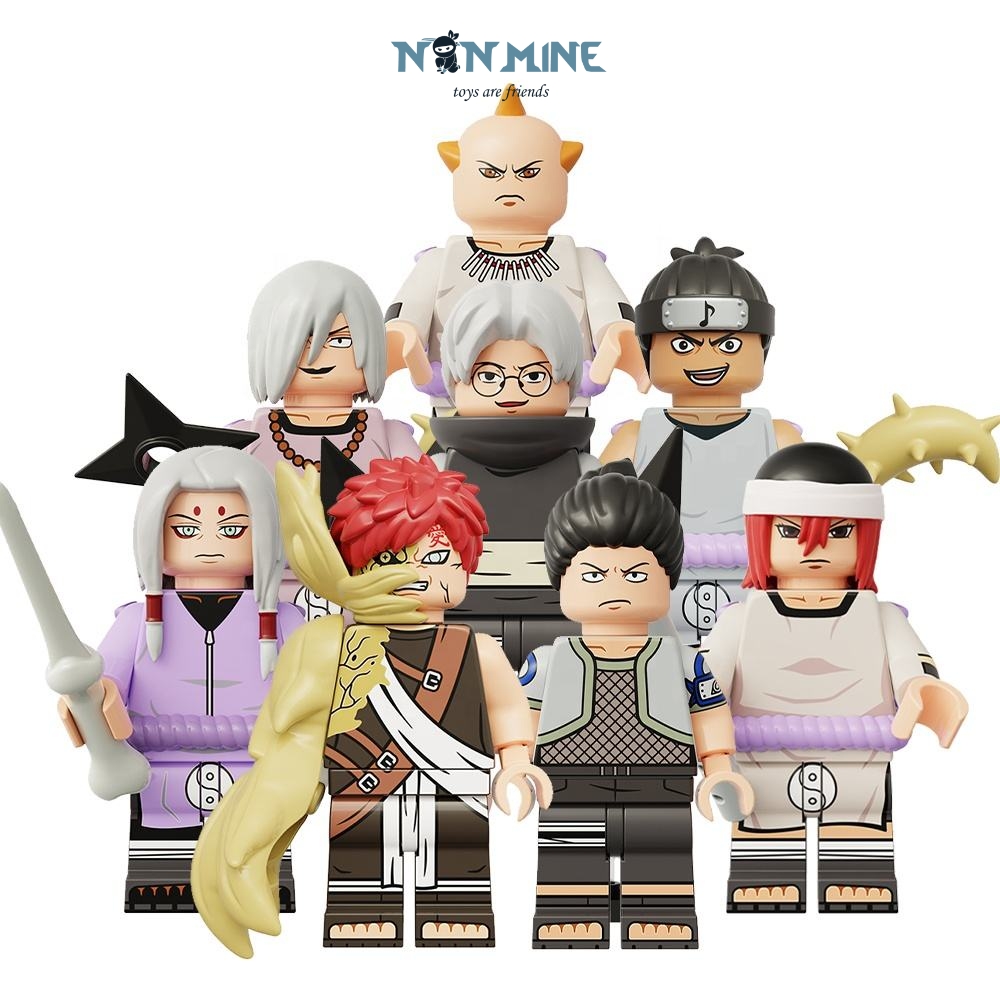 Minifigures Naruto Đồ Chơi Anime Kimimaro Xếp Hình Mô Hình Nhân Vật Nhiều Mẫu KDL813 KDL814