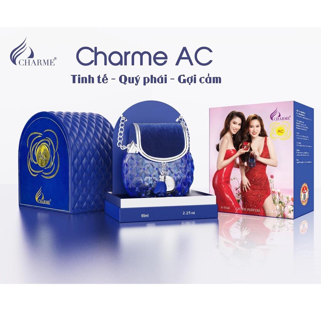 Nước hoa nữ cao cấp, Charme AC, mùi hương tinh tế, quý phái, gợi cảm, tỏa hương suốt ngày dài, 65ml