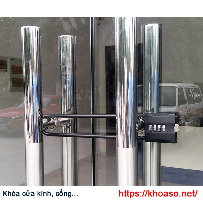 Khóa số chống trộm xe máy, xe đạp