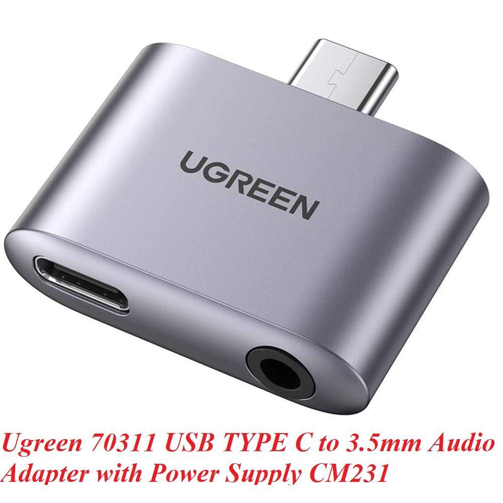 Ugreen UG70311CM231TK PD 30W vỏ nhôm Usb type c sang 3.5mm 110dB có chipset samsung ipad pro - HÀNG CHÍNH HÃNG