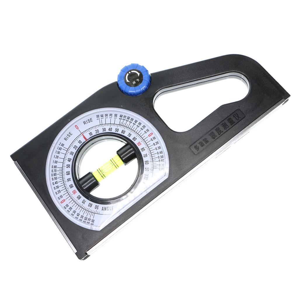 Slope Protractor Angle Level Bevel Inclinometer Declinometer