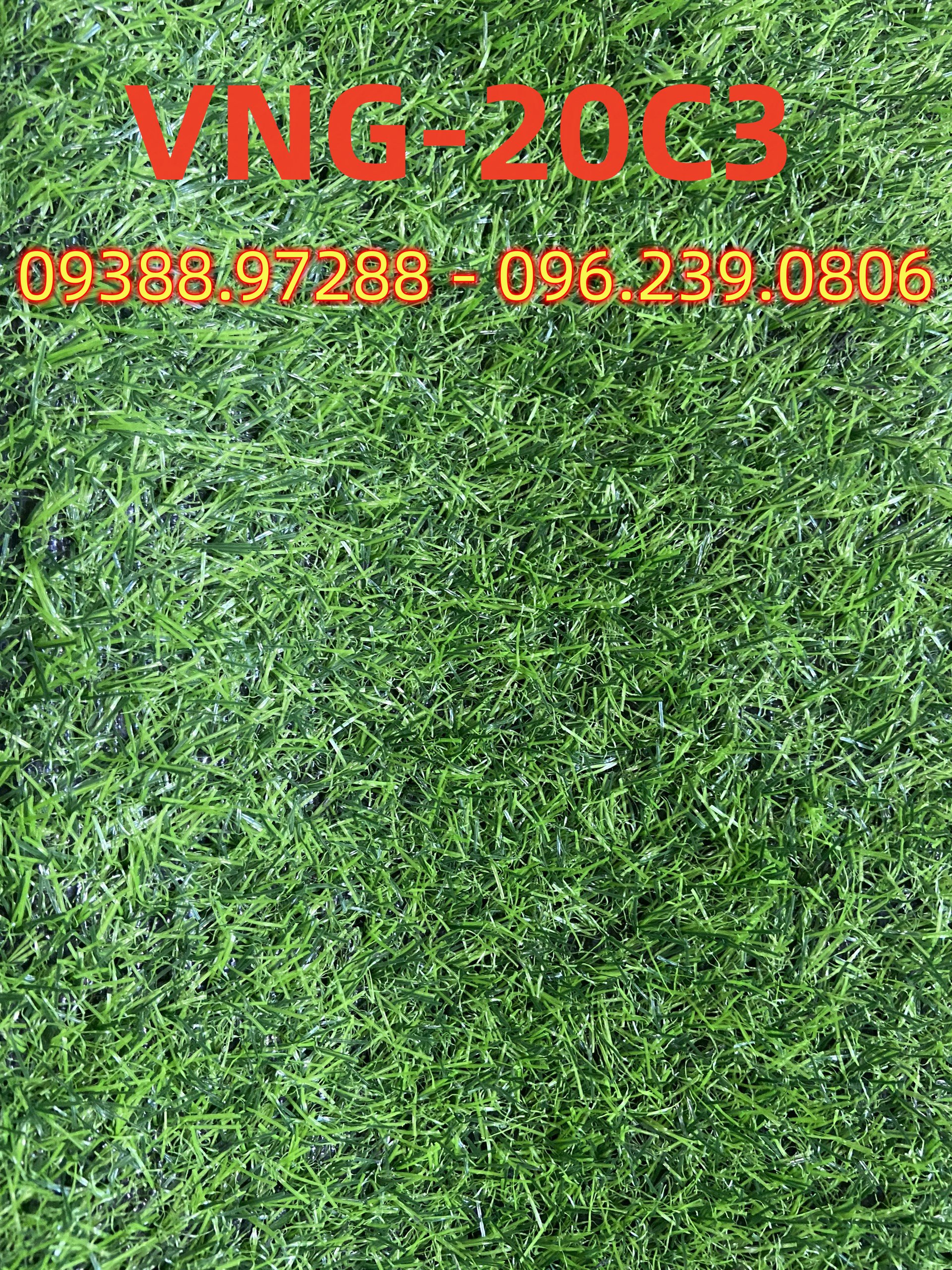 Combo 15m2 cỏ 2cm lót sàn, cỏ nhân tạo giá rẻ màu xanh sẫm -VNG-20C