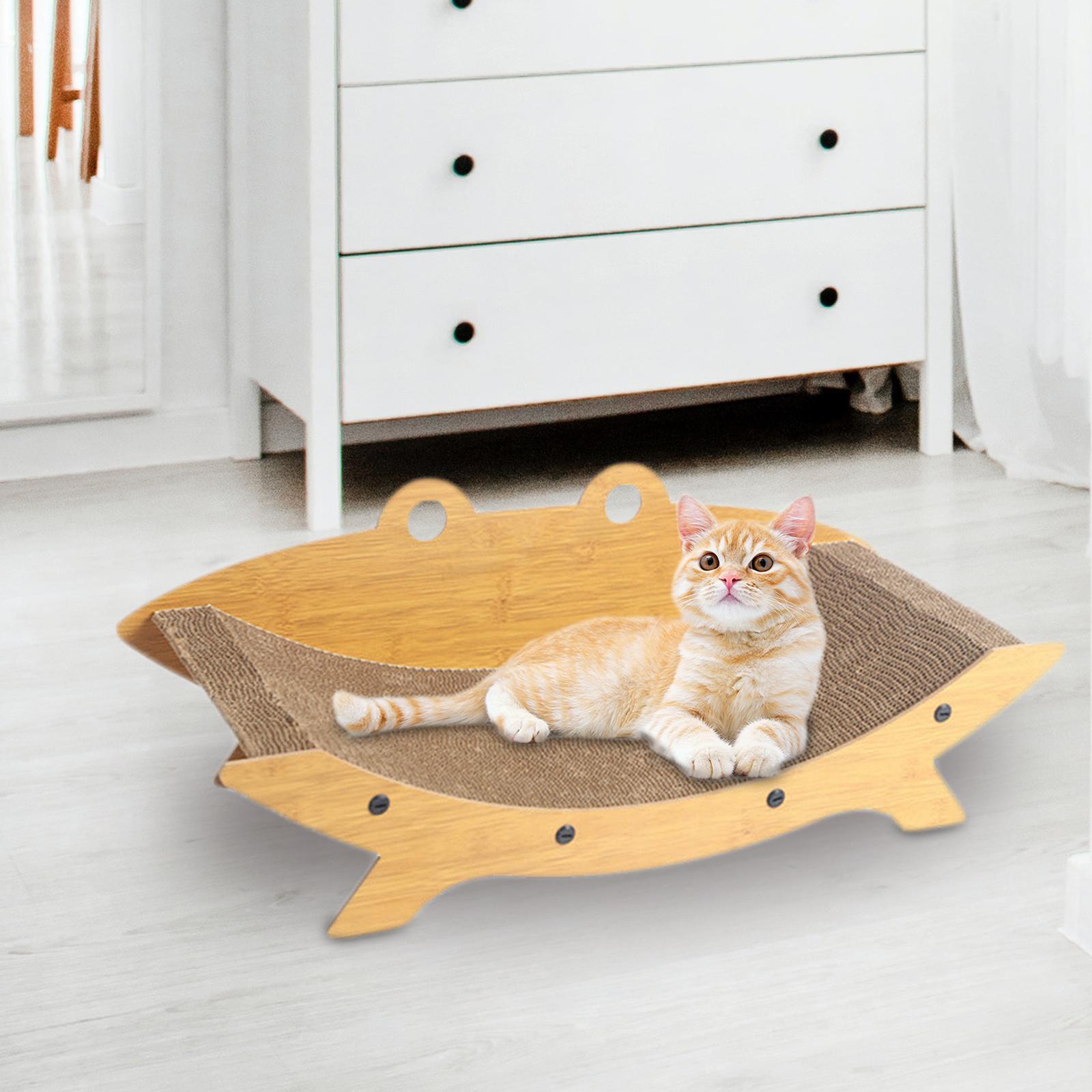 Cat Scratch Bed Playing Cat Scratcher Couch for Kitty Kitten Small Cats